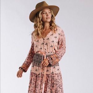 NWT clad and cloth maxi dress